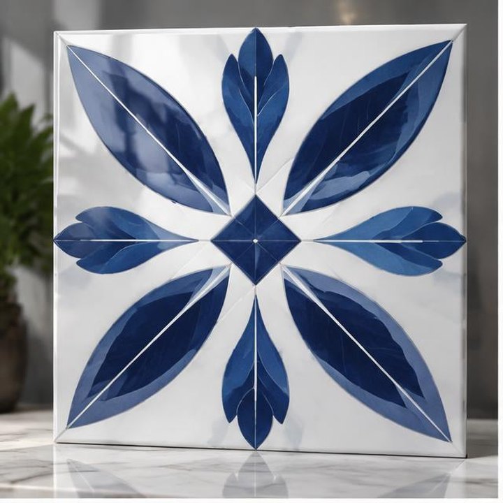Blue Leaf & Diamond collection
